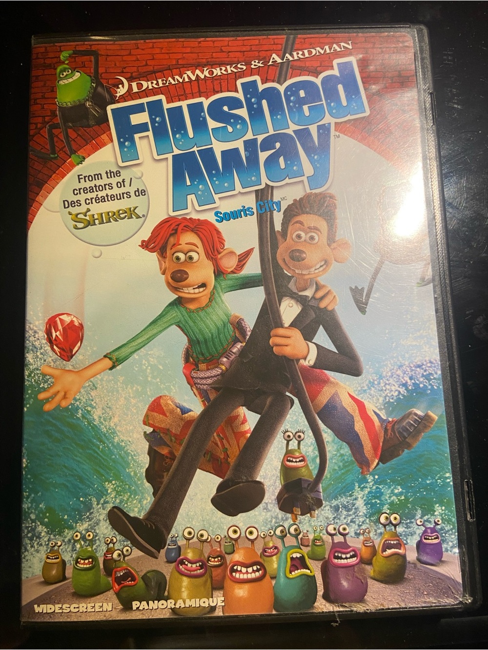 DreamWorks Flushed Away Kids Movie DVD - Blue/Multicolor